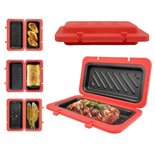 Sandwichera – Sandwichera para desayunos, tostadora, multifuncional, ahorro de tiempo, tostadora para desayuno, camping, cocina, dormitorio, , picnic, , reunión
