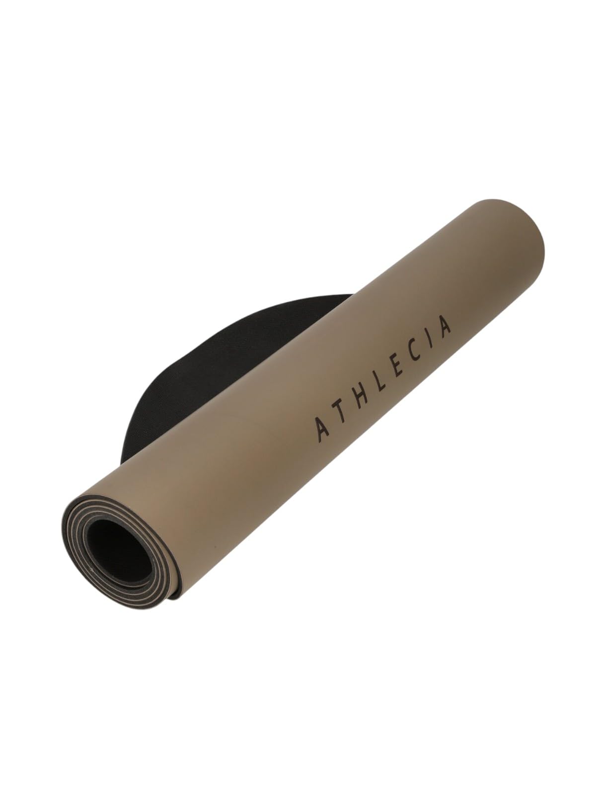 Tappetino da yoga - ATHLECIA - Oliveira - 4 mm - Beige