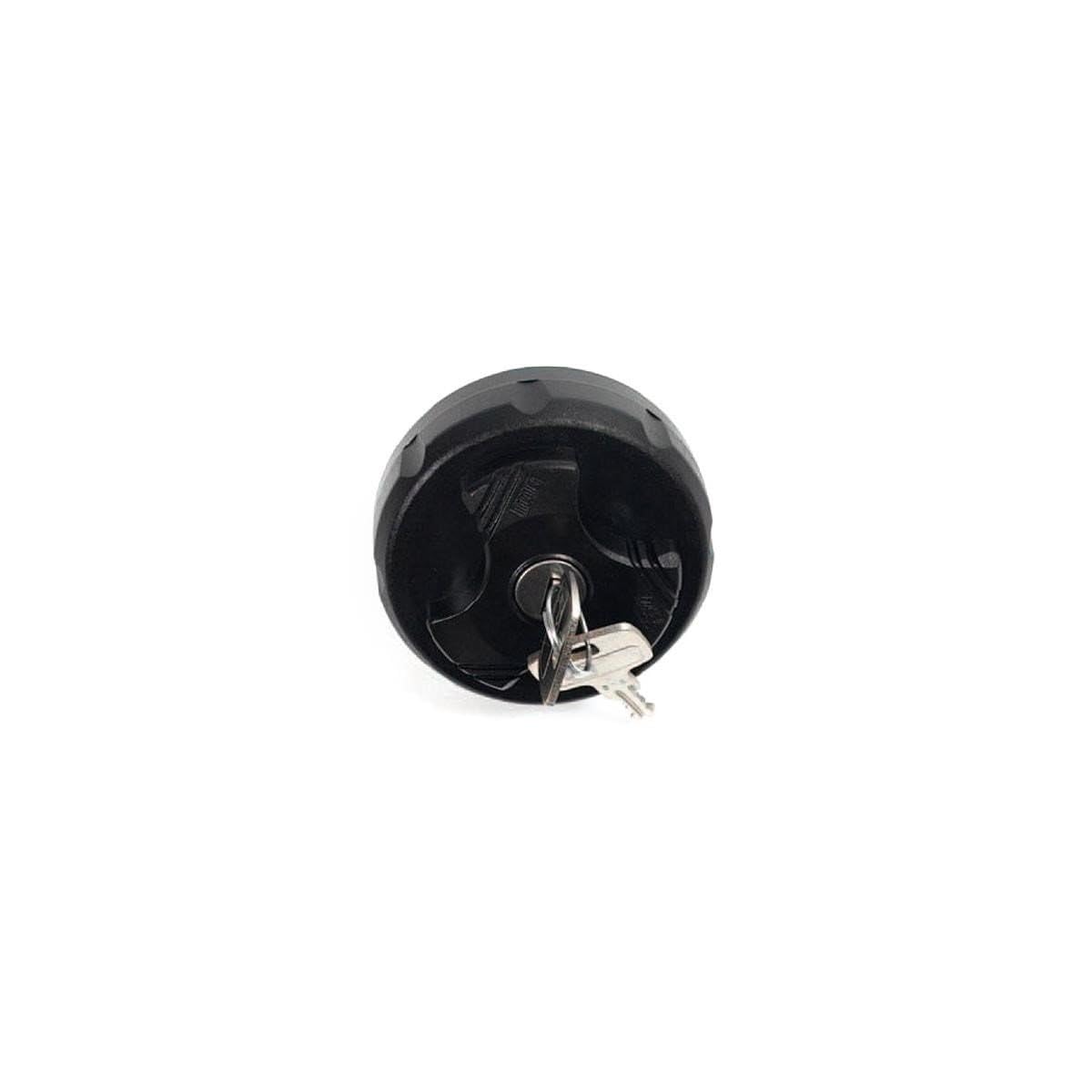 Acerbis 1119 - Tapón pequeño con Llave, Color Negro, 48,​5 mm