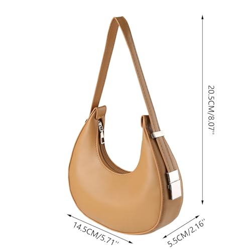 Sac à texture décontractée de couleur pure sacs français tendance - 5
