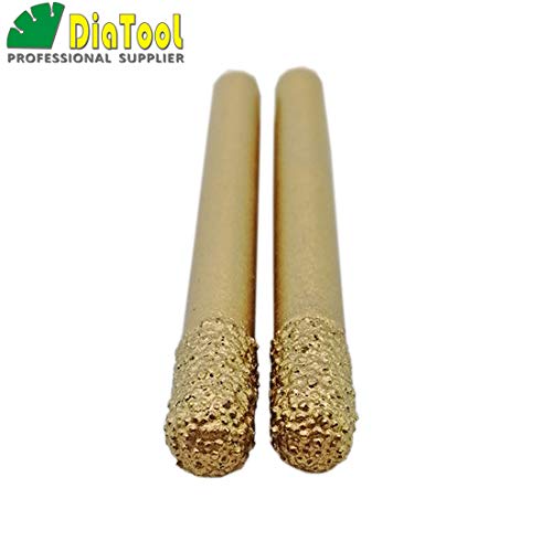 Fresas de diamante SHDIATOOL para CNC 6mm pack de 2 miniatura 3