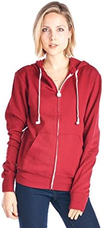 Hoodie Buddie Super Girl's Full Zip Headphones Burgundy CGJ