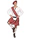 Generique - Déguisement écossais Rouge et Blanc Homme L