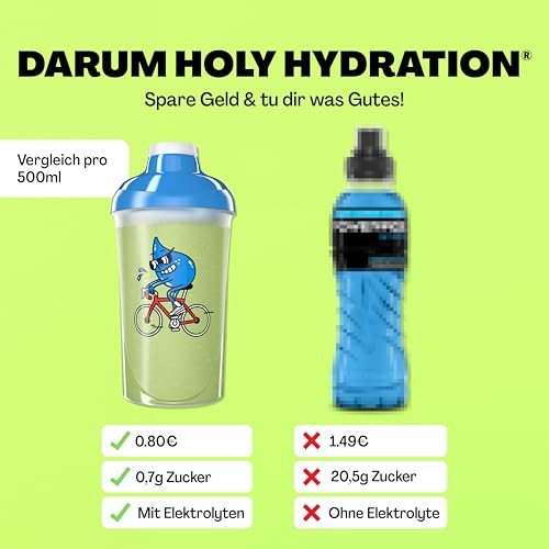 HOLY-Hydration-Strawberry-Kiwi--Elektrolyt-Pulver-Vegan-mit-100-natuerlichen-Fruchtaromen--50-Portionen-Hydration-Drink-mit-wertvollen-Elektrolyten-Mineralstoffen-350g