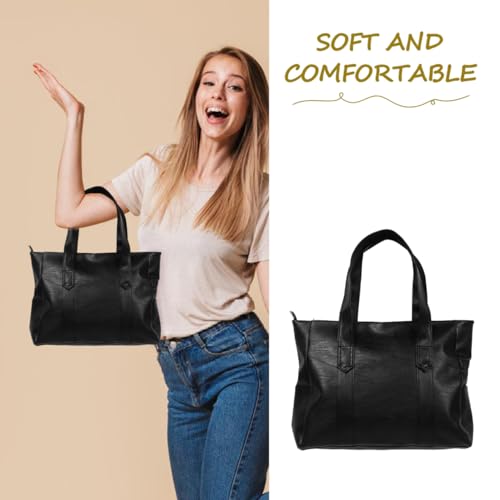 Bolso Tote grande para mujer estilo casual miniatura 6