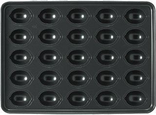 Amazon｜セラミックコート（テフロン加工）天板 レモンケーキ型78mm25