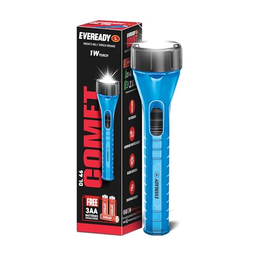 Image of Eveready DL46 LED Flashlight, Battery Powered 1 Watt
