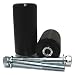 Shogun 1999 2000 2001 2002 Suzuki SV650 SV 650 (NOT SV650S) Black No Cut Frame Sliders - 750-5509 - MADE IN THE USA