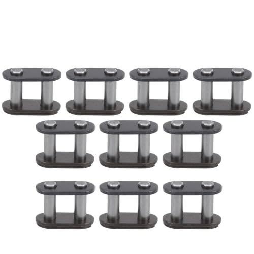 Chiffonade ‌10PCS T8F Chain Master Link Heavy Duty Steel Drive