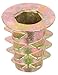 10-32 Int. THD.512 Lg, Flanged, E-Z Lok Hex Drive Knife Thread Inserts for Wood (1 Each)