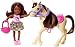 ​Barbie Club Chelsea Doll and Horse, 6-Inch Brunette, Wearing Fashion and Accessories, Gift for 3 to 7 Year Olds