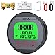 BINTA Batteriemonitor Tester Voltmeter Amperemeter 8-120V 0-150A Hintergrundbeleuchtung wasserdicht LCD-Anzeige für Auto Wohnwagen Motorboot Wohnmobil Golfwagen
