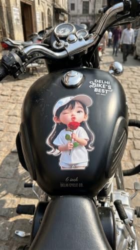 Image of Funny Girl Sticker for Cars, Trucks, Dents & Sports (18, 6x3 inch (Pack of 2))
