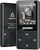 Mp3 Player Bluetooth 5.3 HiFi-Sound, Mp3 Player FM-Radio, Mini Mp3-Player 32G für Kinder und...