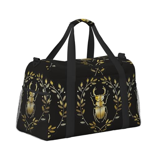 Sac de voyage couronne d'insectes pour escapades et vacances