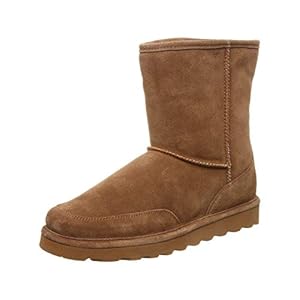 BEARPAW Men’s Brady Wide Hickory Size 14 | Men’s Fashion Boot | Men’s Slip On Boot | Comfortable Winter Boot