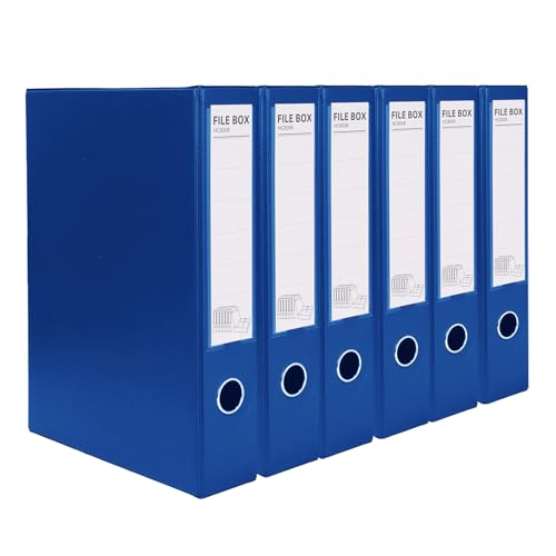 JIDHUHI A4ސ t@C{bNX ܂肽ݎ }OlbgJ +PVCU[ ubN 6.5cm [{bNX ItBX wZ ƒp 6Zbg ȃXy[X (u[)