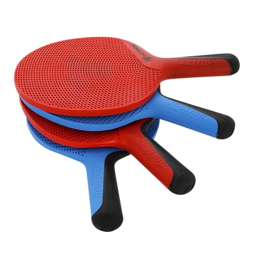 Cornilleau Softbat Quattro 4 Raket + 4 Top Outdoor Masa Tenisi Raket Seti