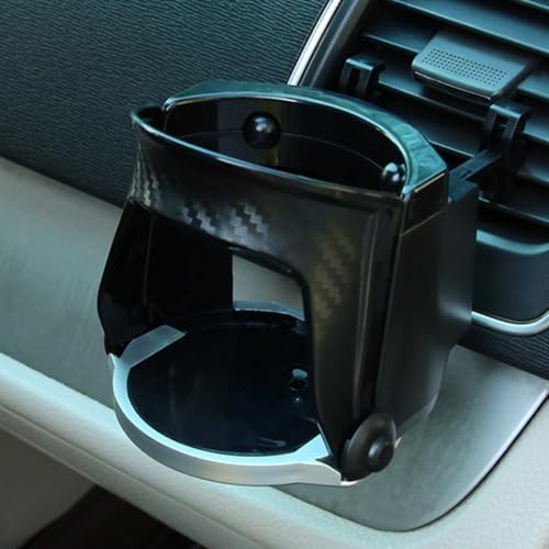 Soporte portavasos para auto con ventilación Ipetboom negro miniatura 6