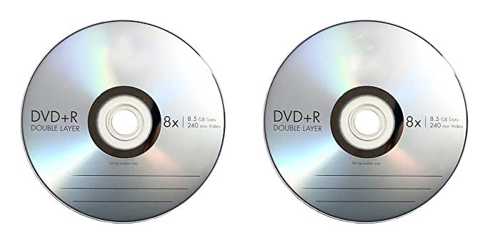 Image of Premium Brand Blank DVD+DL (Double Layer) 8.5 GB x 240 min x 8X (Pack of 10)