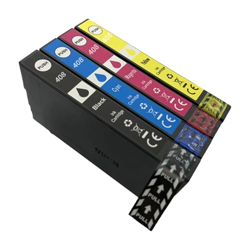 Cartouche d'encre 408L jaune pour imprimante Epson WorkForce WF-C4810DTWF