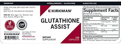 Glutathione Assist Capsules - Hypo 120 capsules