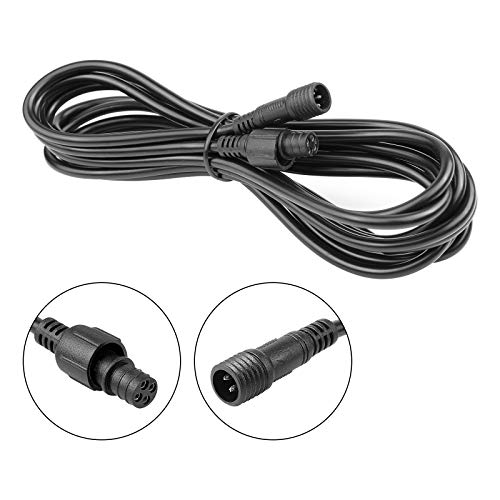 Rock Lights Extension Wire, Niking Auto 9.8FT RGB Rock Light Extension Cable for 4 & 6 & 8 Pods 4Pin Underglow LED Rock Lights Kits Extension Cord Wheel Well Lights Cable Wire