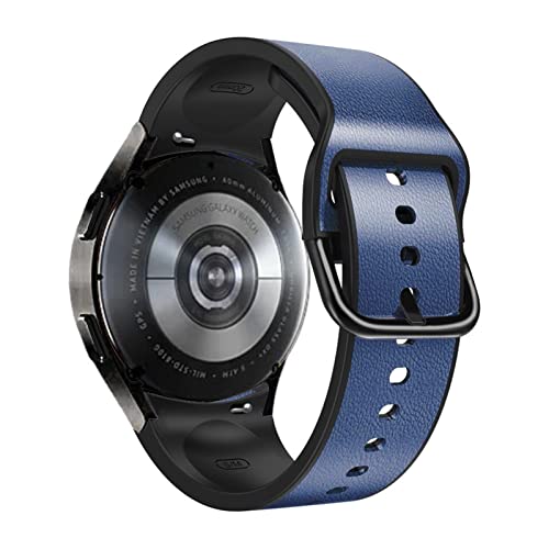 Bracelet sans espace Galaxy Watch 4 bleu pour éviter les irritations 20mm