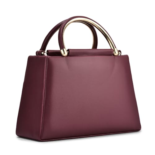 Image of BAGMODE Women's Handbag | Medium Size | Crossbody Bag with Top Handle Strap | Stylish Ladies Shoulder Purse for Daily Use or Events