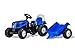 Produktbild Rolly Toys 011841 - rollyKid Landini Powerfarm Traktor mit Anhänger (für Kinder von 2,5 bis 5 Jahren, Überrollbügel)