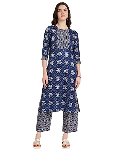 Image of Lymio Kurta Set for Women | Women Kurta | Women Kurta Sets Kurtis | Women Kurta Pant Set | Women Kurta Pant Set Women Kurti Set with Pant | Women Kurti Set with Pant Cotton (K-18-19)