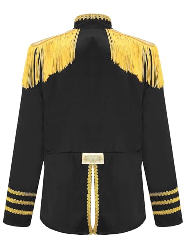 Kids Military Drummer Parade Jacket 60s 70s Hippie Music Star Uniform Halloween SGT Sergeant Pepper Coat2