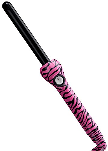Jose Eber Pro Series 19mm Pink Zebra Curling Iron by Jose Eber