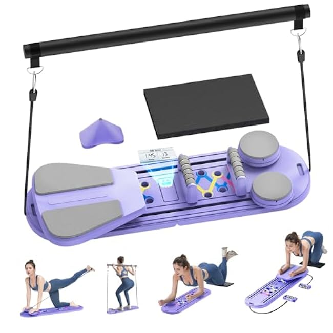 Twister Arm Trainer& Pilates Board, Portable Gym Equipment for Full Body Workout