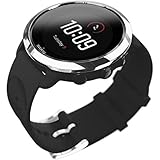 Suunto 3 Fitness - Reloj Multideporte con GPS y pulsómetro incorporado, Pantalla Matricial, Unisex Adulto, Negro/Plateado (Black), Talla Única