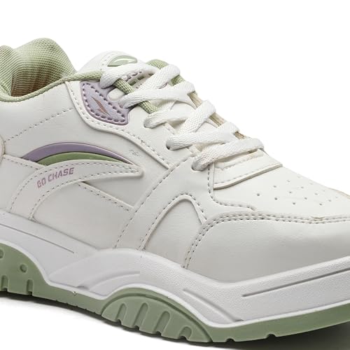 Image of ASIAN Women NANCY-01 Sneakers and Casual wear Shoes with Laces, Lightweight and Comfortable Shoes for Parties, as Well as Gym and Sports for Women & Girls with Stylish Design