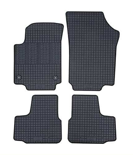 Alfombrillas de goma Skoda Citigo 2011-2019 a medida edecor