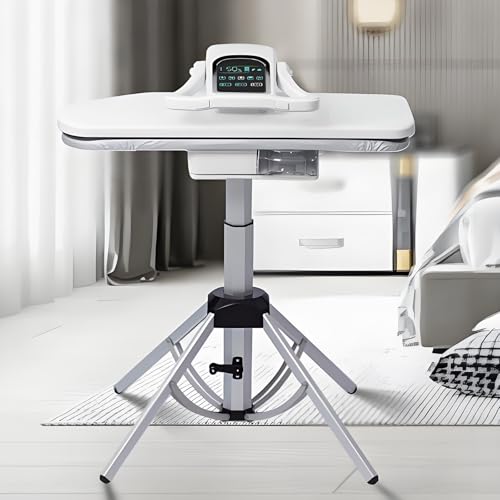 XUTNZA Prensa Vapor Inteligente 2200W, Máquina Prensado Térmico,5 Temperaturas Y 3 Tamaños Tabla Planchar, Compatible con Planchado/formado/Transferencia Calor En Húmedo Y Seco,Acabado 1 Min