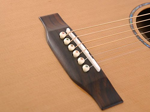 Ozark Guitare folk Pan coupé OM Koa laminé/en cèdre massif - Les Beatles, Paul McCartney, John Lennon, RIngo Starr, George Harrison Ozark Guitare folk Pan coupé OM Koa laminé/en cèdre massif – Image 6