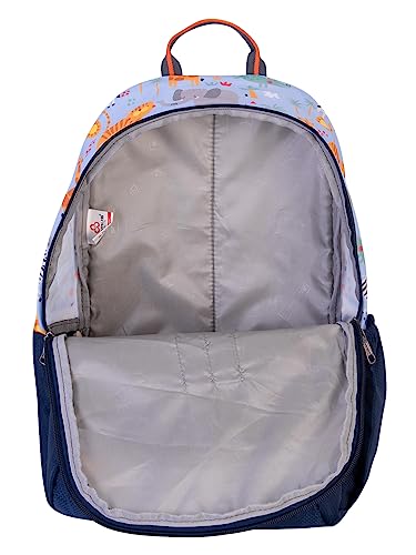 Image of COSMUS KIDO ANIMO Printed School Bag 20L - 16 inches Kids Polyester Backpack ideal for Boys and Girls of Age Group 2-5 yrs | Small Students Daypacks