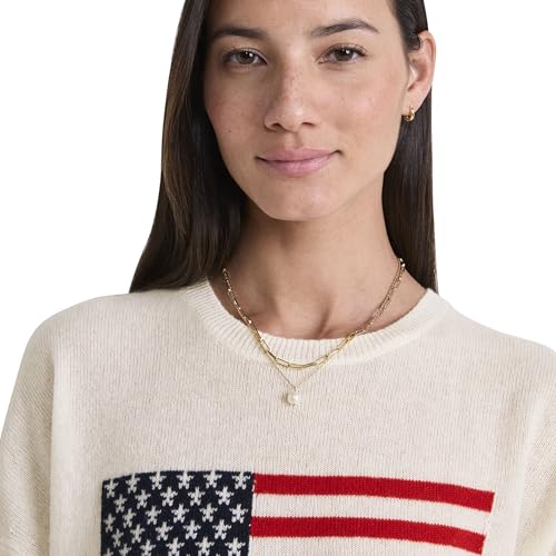 vineyard vines Women's Seaspun Cashmere Classic Flag Sweater3