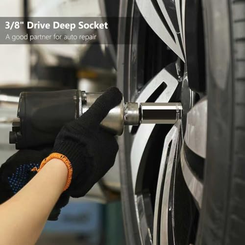 Image of 3 /8 inch Drive Deep Socket,7mm Metric Socket 6-Point,CRV