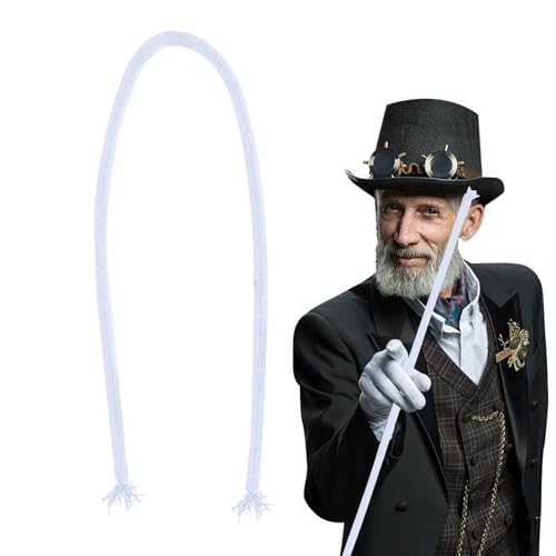 Trucos mágicos de cuerda - Trucos de cuerda cómicos únicos flexibles para etapas | Cuerda mágica creativa, cuerda divertida perfecta para la magia de primer plano, bienes mágicos que incluso