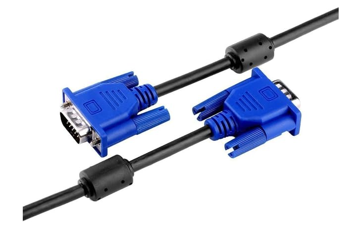 AQBP VGA Male to Male VGA Cable Wire Cord for Personal Computer, Laptop, Projector, Printer, Monitor, LED LCD Black (1.5 Meter) (B0CS3CS814) Amazon Price History, Amazon Price Tracker