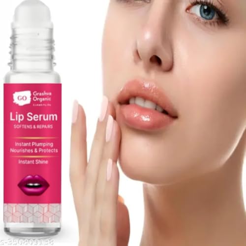Image of Feel of Nature Lip Roll Oon Serum - 10 ML | Softens & Repairs | Instant Plumping | Nourishes All DayLip Serum, Softens and Repairs, Instant Plumping, Nourishes and Protects, Instant Shine