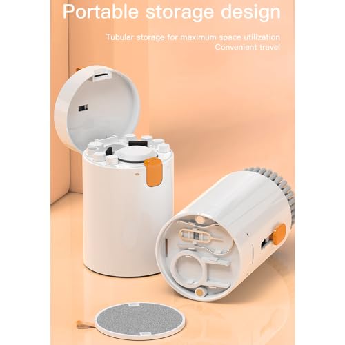 CIADAZ Kit de limpeza de eletrônicos multifuncionais 20 em 1 com caixa de armazenamento para câmeras