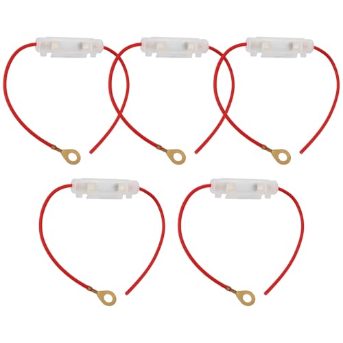 VAYEODEYU Keramik-Sicherungen, Keramiksicherung mit Stift 0,5A-30A 250V 5x20mm 10er-Pack(2A