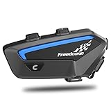 FreedConn Helmet Bluetooth Headset, FX 2-10 Riders Intercom Motorbike Helmet Communication System Mo