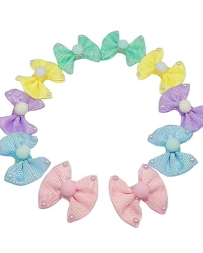 Kit com 5 pares de laços para pet