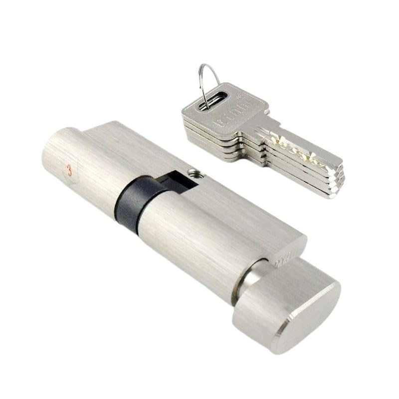 Barillet Porte D'EntréE Cylindre de serrure porte en laiton, Double ouverture Uso apto para, chambre à coucher(120mm)